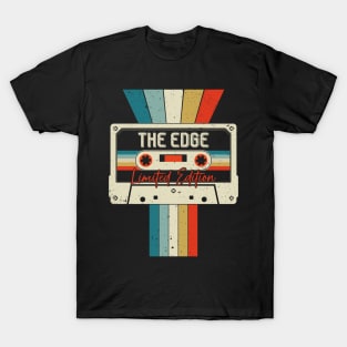 Graphic The Edge Proud Name Cassette Tape Vintage Birthday Gifts T-Shirt